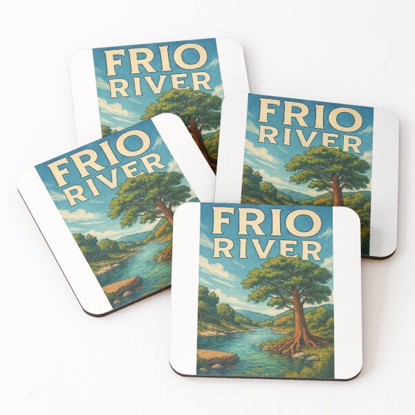 Item preview, Frio River Tree and Valley View in Texas Hill Country designed and sold by Places On Earth.
