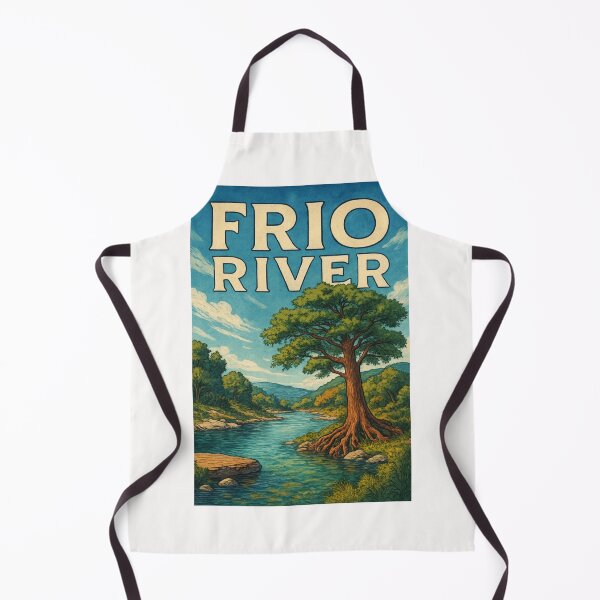 Item preview, Frio River Tree and Valley View in Texas Hill Country designed and sold by Places On Earth.