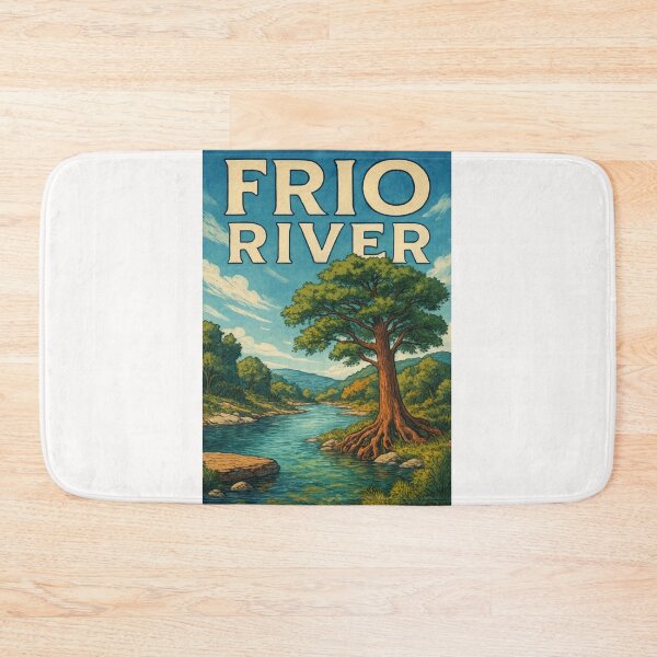 Item preview, Vista del árbol y el valle del río Frio en Texas Hill Country designed and sold by Places On Earth.