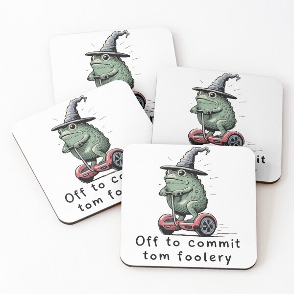Item preview, Off to commit tom foolery. designed and sold by Angry Swan Designs.