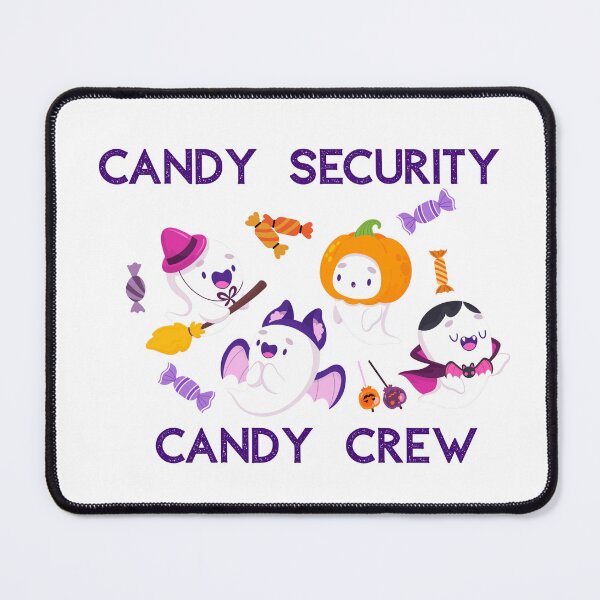 Item preview, Candy Security Candy Crew | Funny Halloween Ghosts & Trick or Treat Design designed and sold by luckyhue.