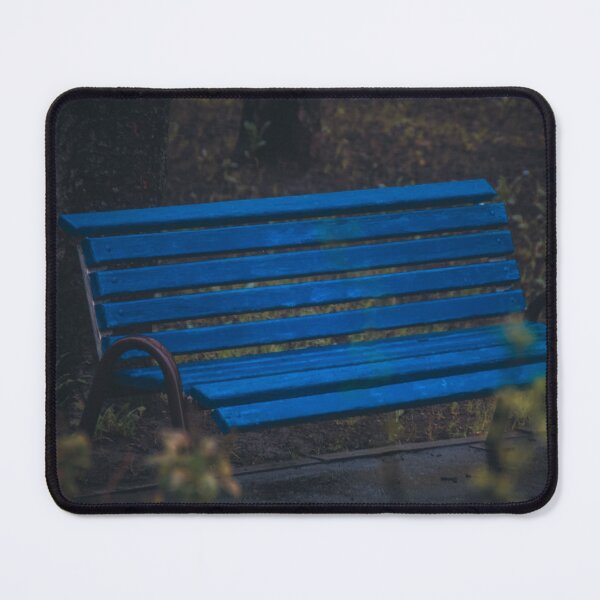 Item preview, Lonely Blue Bench designed and sold by Nertfel-Art.