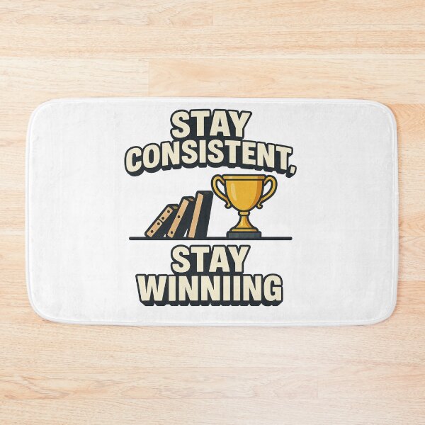 Item preview, Stay Consistent Stay Winning T-Shirt – Success Mindset Motivational Tee designed and sold by Design Express.