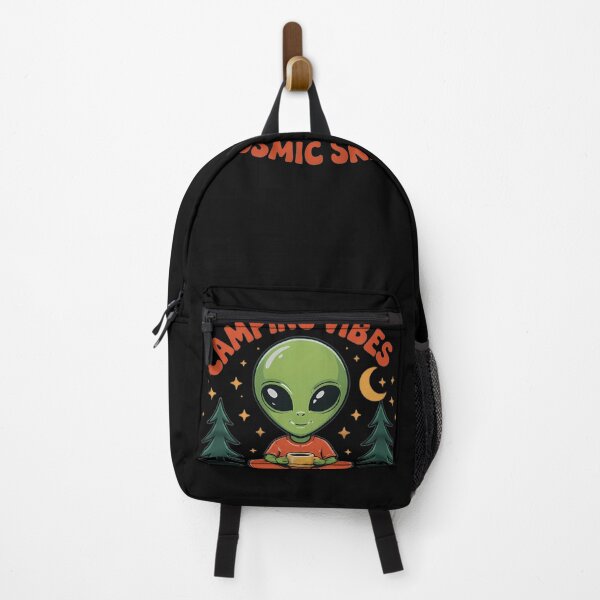 Item preview, Camping Vibes Cosmic Skies Alien Coffee designed and sold by ngosis.