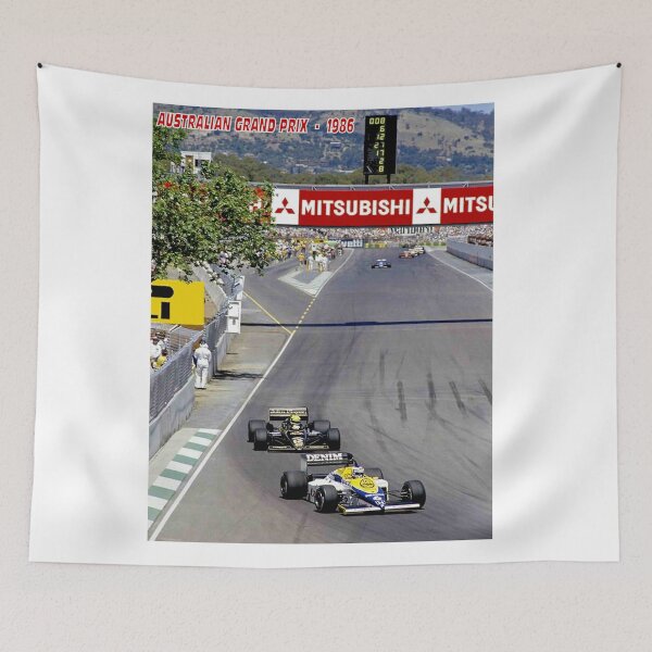 Item preview, AUSTRALIAN GRAND PRIX : Vintage 1986 Auto Racing Print designed and sold by posterbobs.