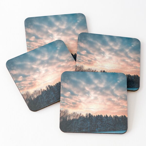 Item preview, Cold Winter Sunset designed and sold by Nertfel-Art.