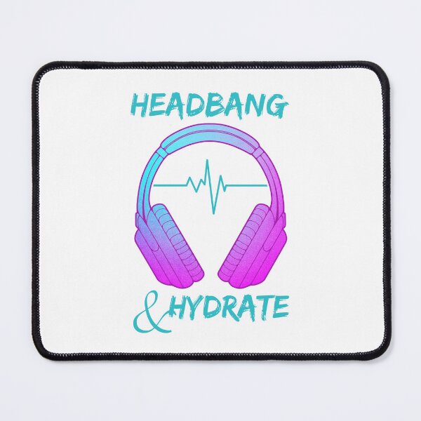 Item preview, Headphones | Headbang And Hydrate designed and sold by ObsidianDaz.