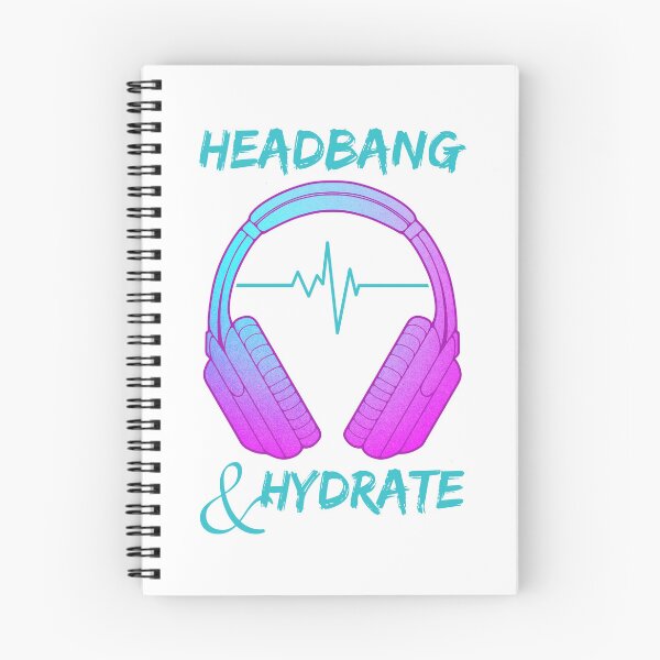 Item preview, Headphones | Headbang And Hydrate designed and sold by ObsidianDaz.