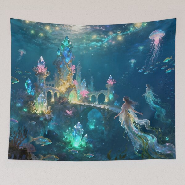 Item preview, Finfolkaheem – Ocean Mysteries and Fairy Magic designed and sold by SoniaSarkali.