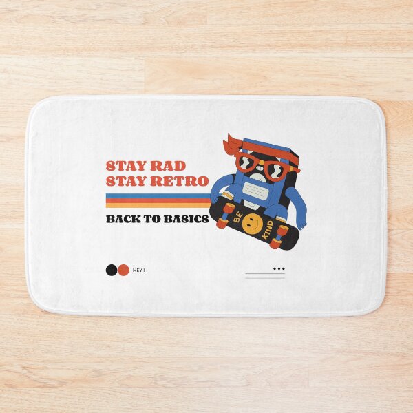 Item preview, Stay Rad Stay Retro Back to Basics T-Shirt designed and sold by FreshFitsForYou.