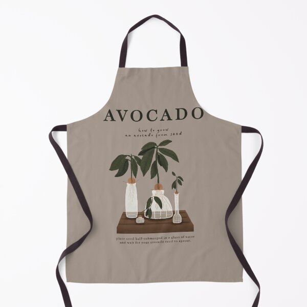 Item preview, Avocado Seed Growing Illustration designed and sold by anotherkknab.