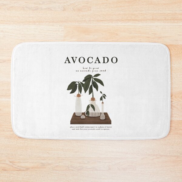 Item preview, Avocado Seed Growing Illustration designed and sold by anotherkknab.