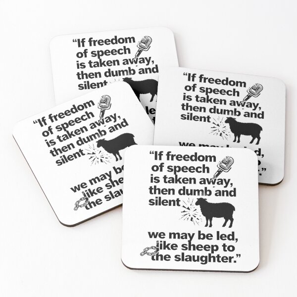 Item preview, Freedom of Speech designed and sold by Uglyandcute.