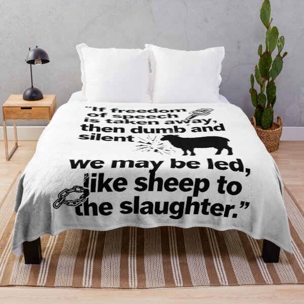 Item preview, Freedom of Speech designed and sold by Uglyandcute.