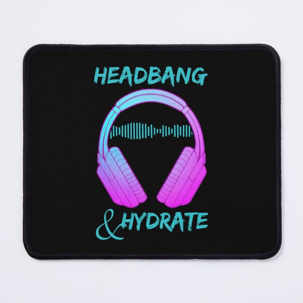 Item preview, Headphones | Headbang And Hydrate designed and sold by ObsidianDaz.