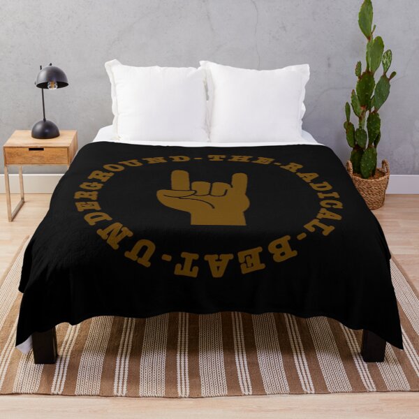 Item preview, The Radical Beat Underground - Devil Horns Logo Brown designed and sold by FarentinPayne.