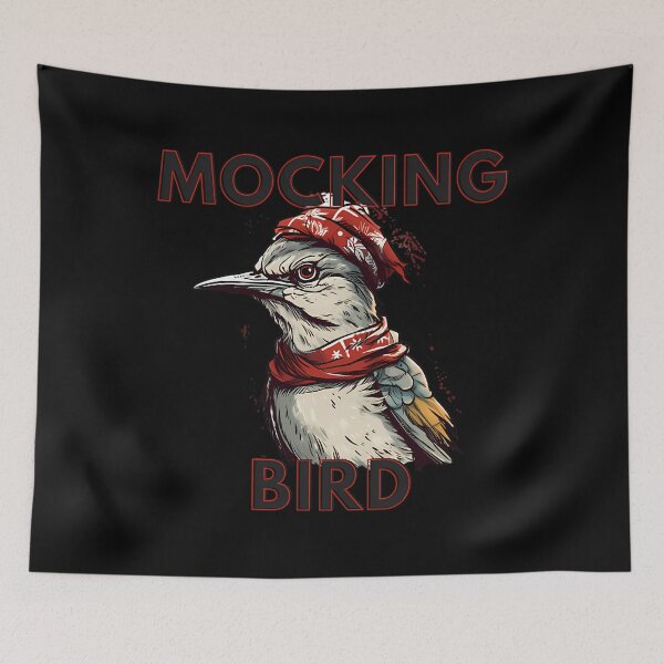 Item preview, Mockingbird Illustration Eminem designed and sold by FarentinPayne.