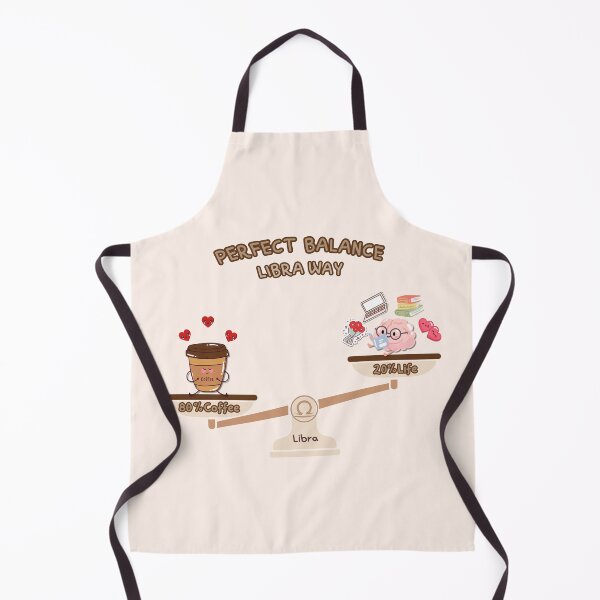 Item preview, Libra Zodiac Design ♎ Balancing Life & Coffee | Astrology Gift & Star Sign Art designed and sold by RoraLily.