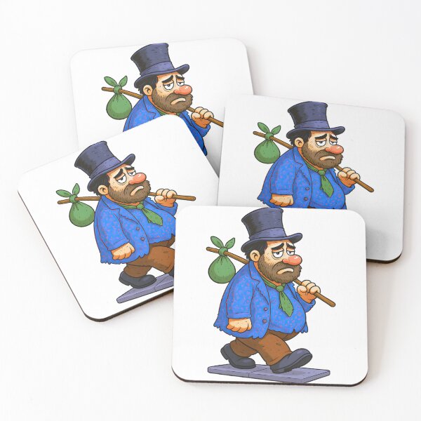Item preview, Rags To Riches Commodore 64 Retro Game Artwork Â€“ Tramp / Beggar Character designed and sold by ShopPointLessM.