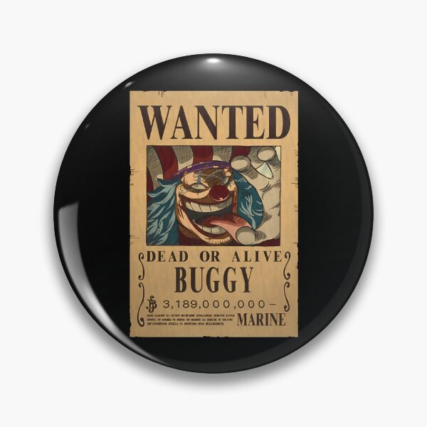 Item preview, Buggy Wanted  | One Piece designed and sold by TrendySmoothPa.