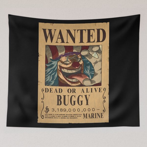 Item preview, Buggy Wanted  | One Piece designed and sold by TrendySmoothPa.