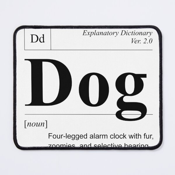 Item preview, Dog - Word of a Day designed and sold by oops-I-drew-again.