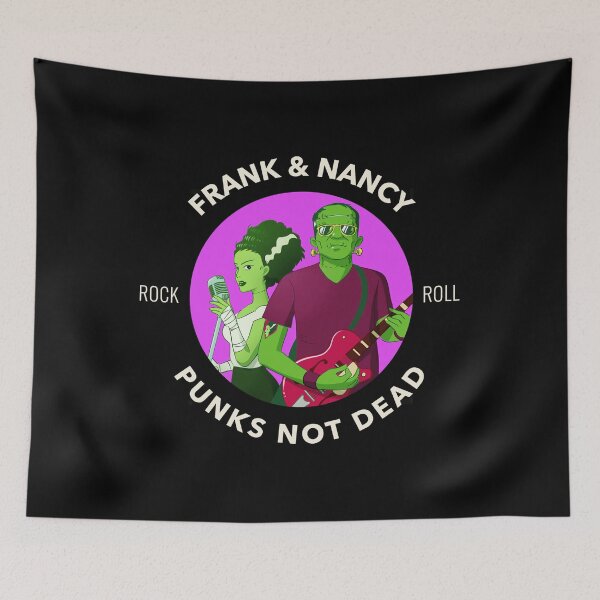 Item preview, Frankenstein - Frank & Nancy – Punks Not Dead  designed and sold by Charliiiiii123.