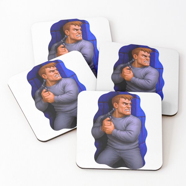 Item preview, Retro 90S FPS Hero Â€“ Classic DOS Shooter Artwork designed and sold by ShopPointLessM.