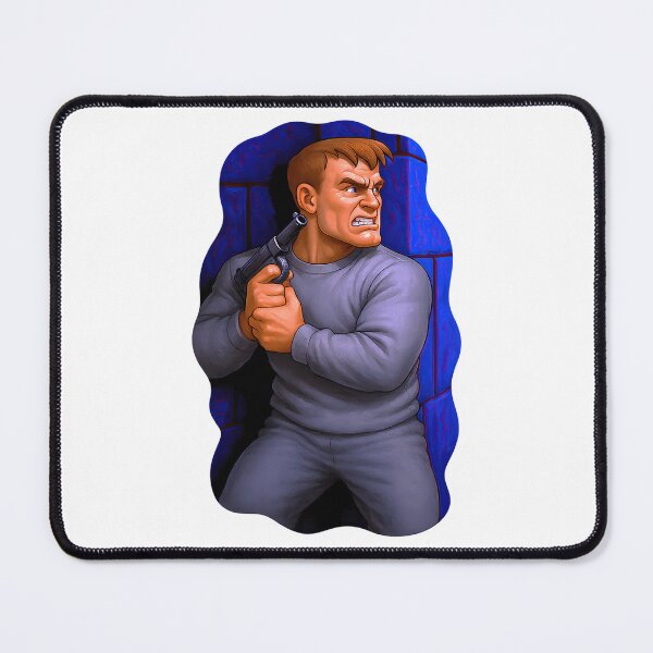 Item preview, Retro 90S FPS Hero €“ Classic DOS Shooter Artwork designed and sold by ShopPointLessM.