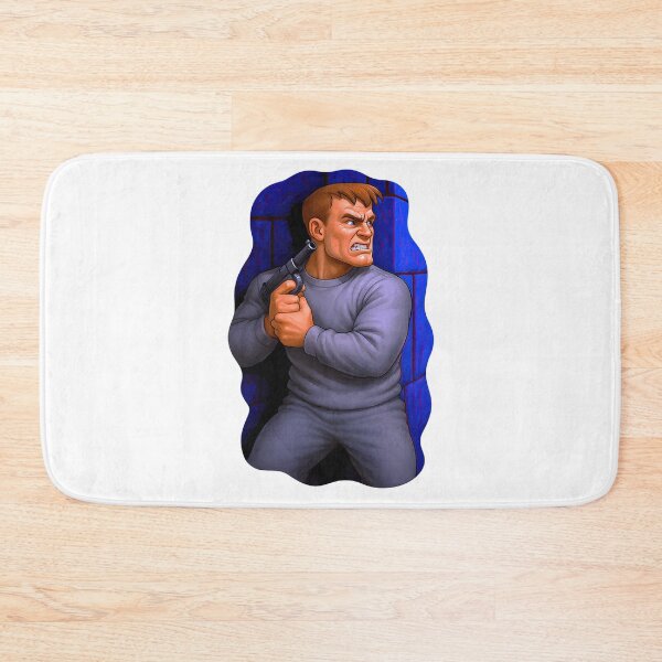 Item preview, Retro 90S FPS Hero Â€“ Classic DOS Shooter Artwork designed and sold by ShopPointLessM.