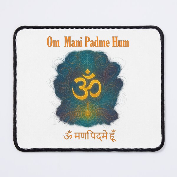 Item preview, Om Mani Padme Hum T-Shirt | Tibetan Mantra of Compassion designed and sold by MySpiritTravels.