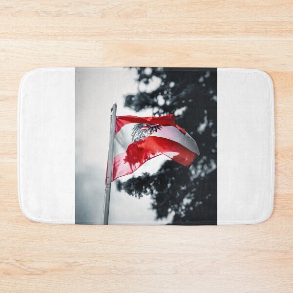 Item preview, Austrian Flag in the Wind designed and sold by Nertfel-Art.