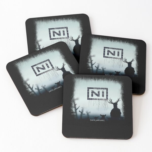 Item preview, Ni Knights With Antlers Album Cover Parody-Music Lovers Humor designed and sold by JulianRoberts4.