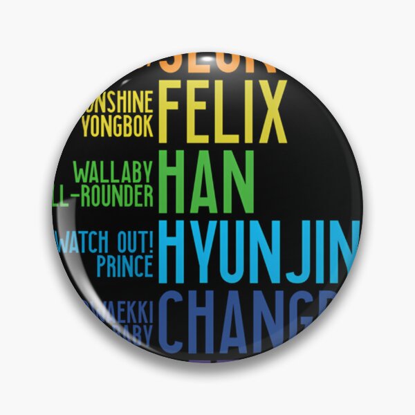 Item preview, Stray Kids Fam Name Lyrics - Multi-Colored designed and sold by JOHNMOHAM.