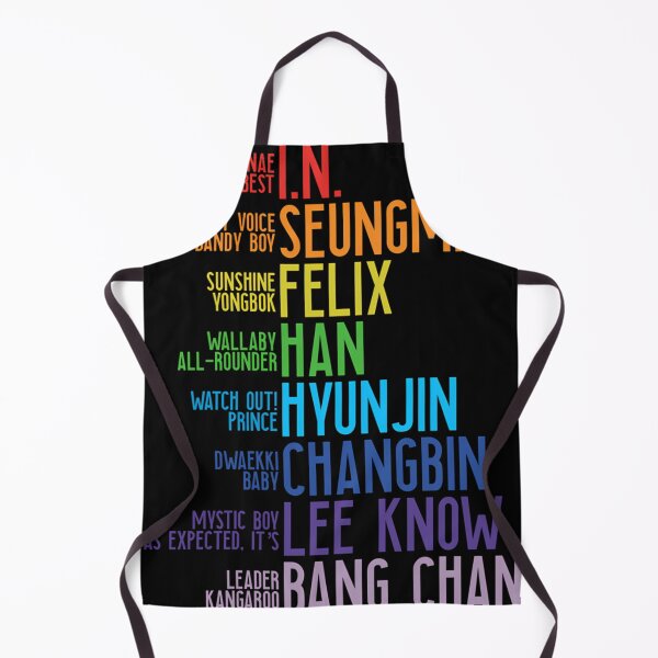 Item preview, Stray Kids Fam Name Lyrics - Multi-Colored designed and sold by JOHNMOHAM.