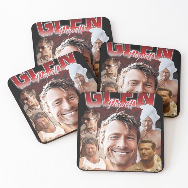 Item preview, Glen Powell Retro Style designed and sold by NakitaHalbe.
