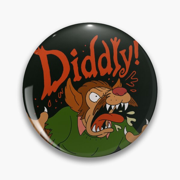 Item preview, Ned Flanders werewolf diddly! The Simpsons Halloween horror designed and sold by Durreetos.