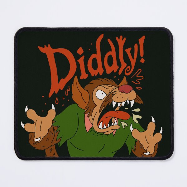 Item preview, Ned Flanders werewolf diddly! The Simpsons Halloween horror designed and sold by Durreetos.