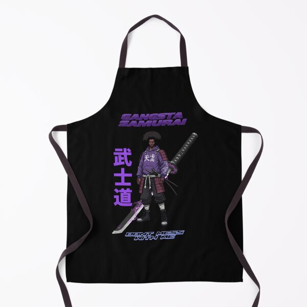 Item preview, Gangsta Samurai - Afro Street Fighter Anime Manga designed and sold by JulianRoberts4.