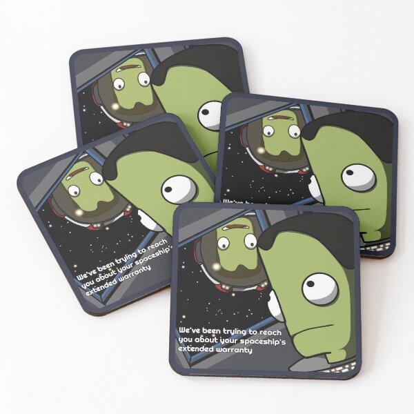 Item preview, KSP Spaceship's Extended Warranty (Meme) designed and sold by Marrtian Designs.