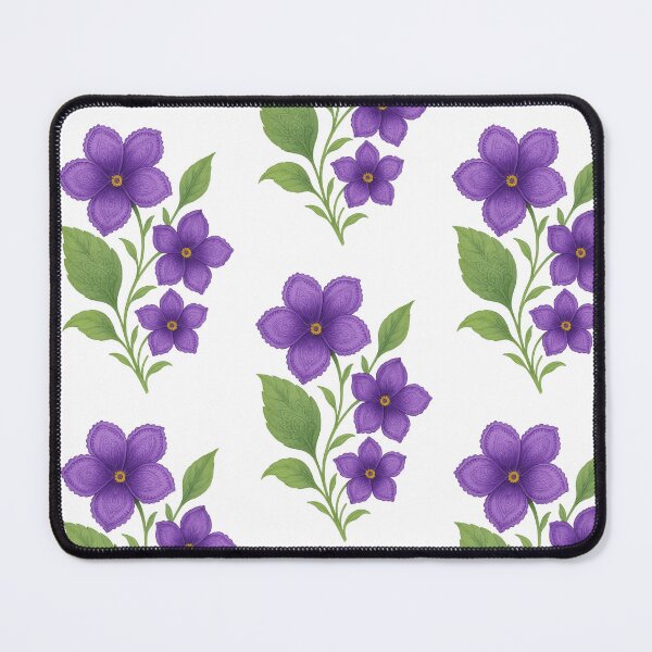Item preview, Violet Flower Watercolor Art designed and sold by BrushAndBreathe.