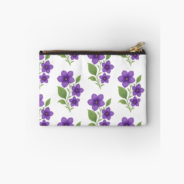 Item preview, Violet Flower Watercolor Art designed and sold by BrushAndBreathe.