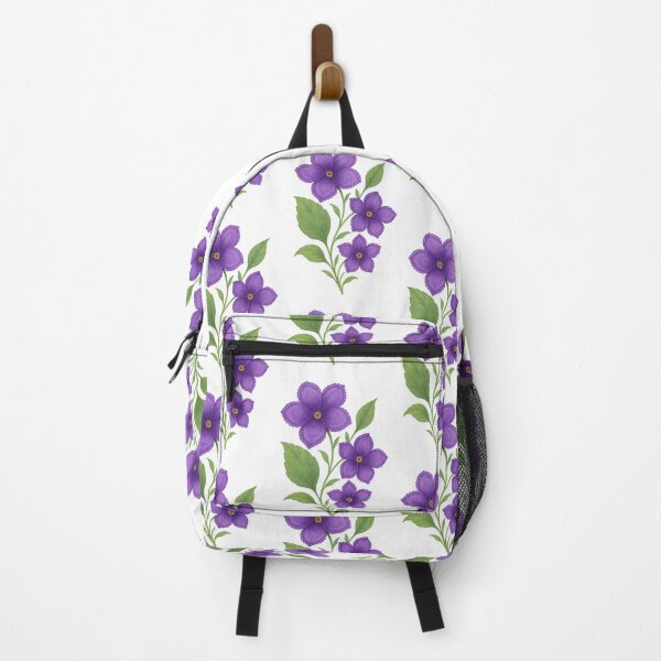 Item preview, Violet Flower Watercolor Art designed and sold by BrushAndBreathe.