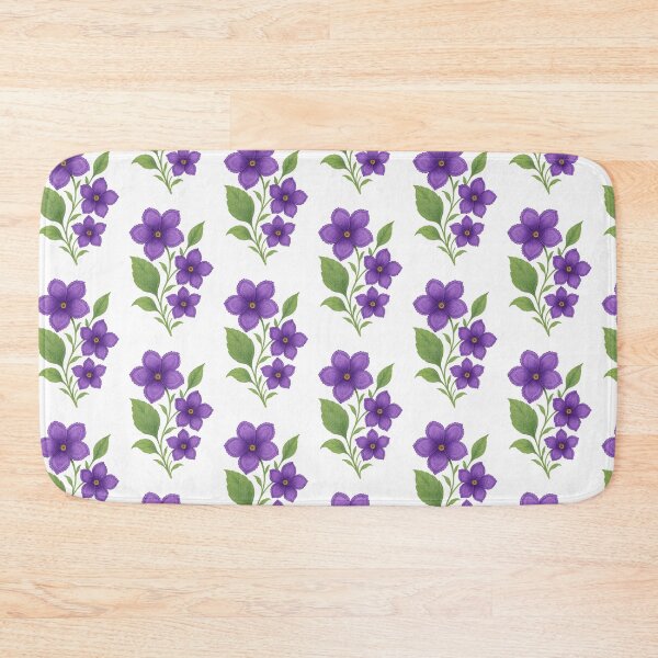 Item preview, Violet Flower Watercolor Art designed and sold by BrushAndBreathe.