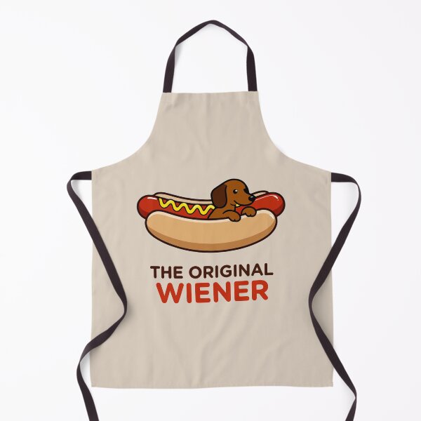 Item preview, The Original Wiener | Funny Dachshund Hot Dog Art | Playful Dog Design designed and sold by pick-o-print.