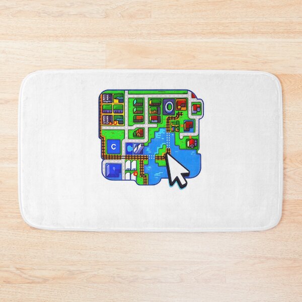 Item preview, Retro City Builder Map Â€“ Classic Amiga Computer Game Artwork designed and sold by ShopPointLessM.