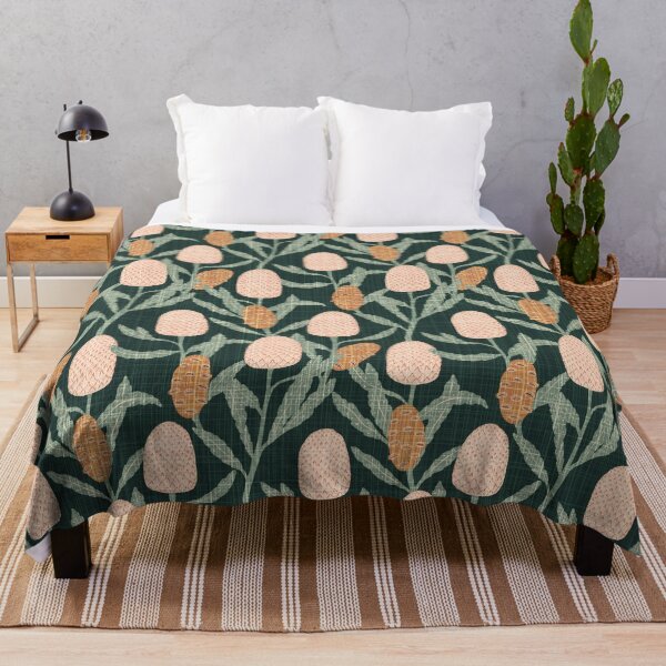 Item preview, Banksia Bloom on Evergreen designed and sold by clary + sage.