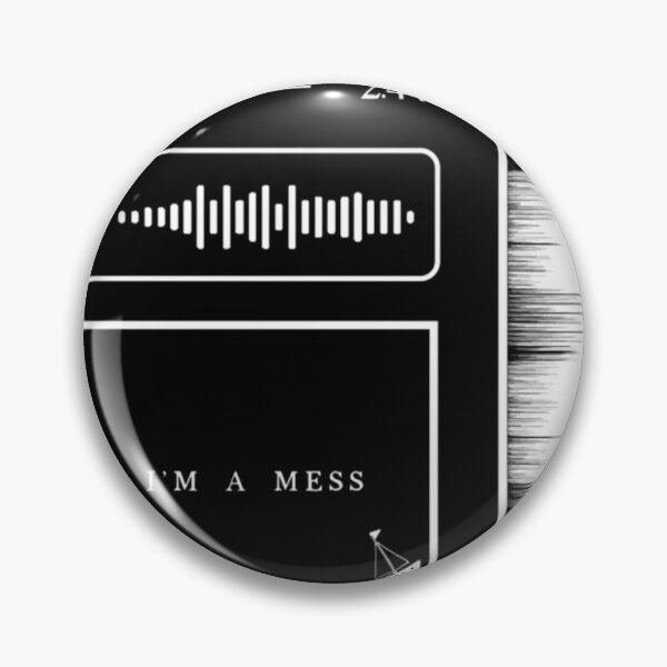Artikelvorschau, Ja, ich bin ein Chaos, Audiografiken (Wspotify-Code) entworfen und verkauft von ANNACUNNAGIN.