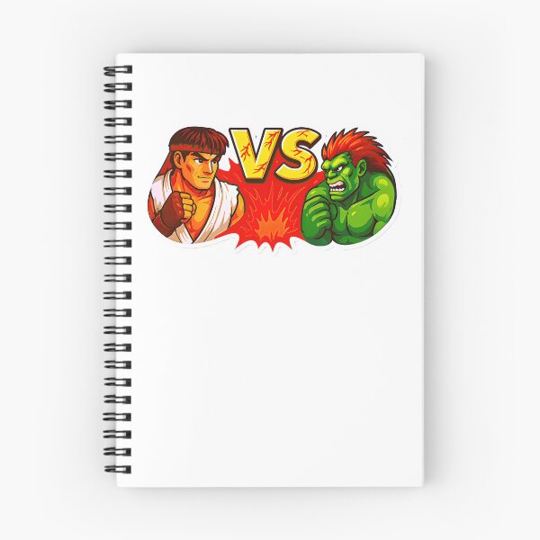 Item preview, Retro Fighting Game Tribute Â€“ Ryu Vs Blanka Inspired Artwork designed and sold by ShopPointLessM.