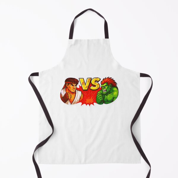 Item preview, Retro Fighting Game Tribute €“ Ryu Vs Blanka Inspired Artwork designed and sold by ShopPointLessM.